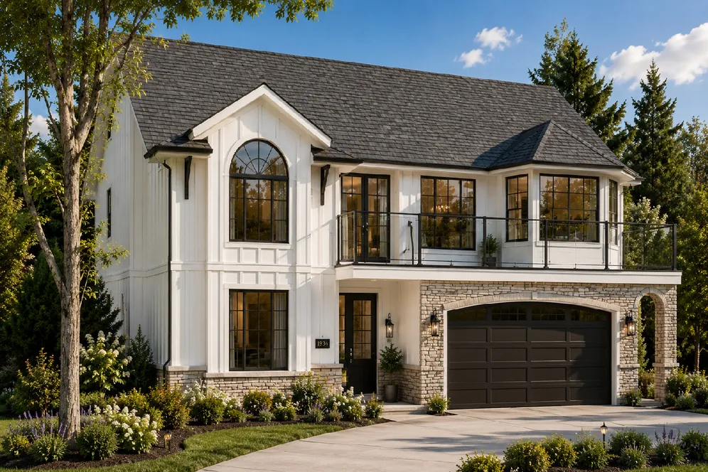Full Rendering for House Plan #202026
