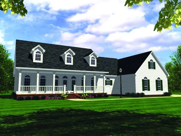Full Rendering for House Plan #216052