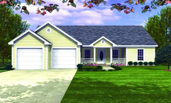 Full Rendering for House Plan #218841