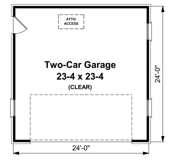 Main Floor Plan for House Plan #216750