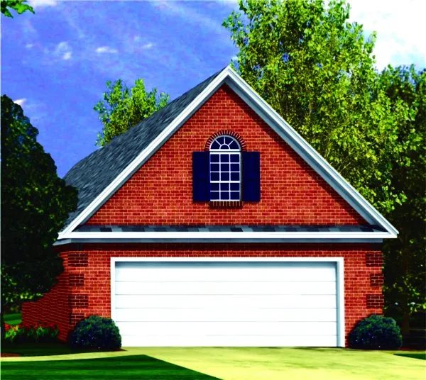 Full Rendering for House Plan #213001