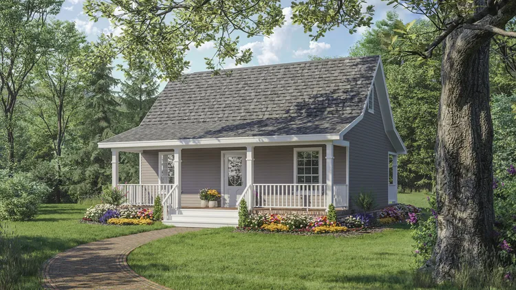 Full Rendering for House Plan #211060