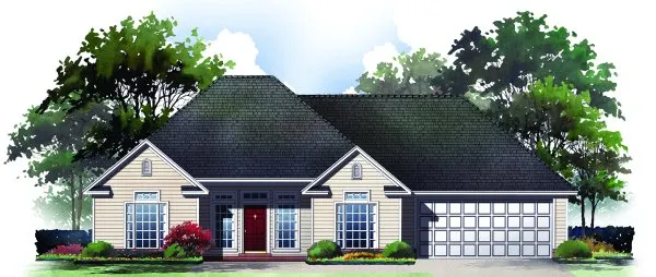 Full Rendering for House Plan #210521