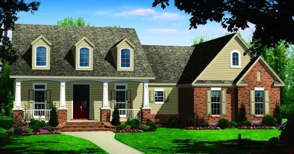 Full Rendering for House Plan #218081