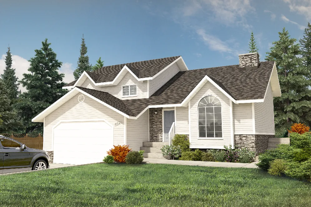 Full Rendering for House Plan #200955