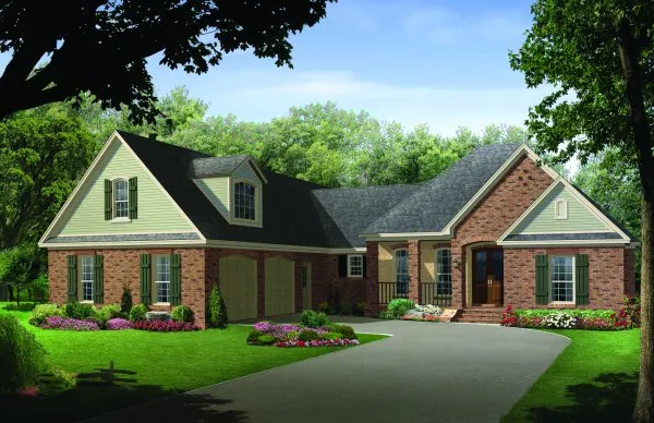 Full Rendering for House Plan #212052