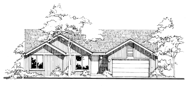 Main Floor Plan for House Plan #297238