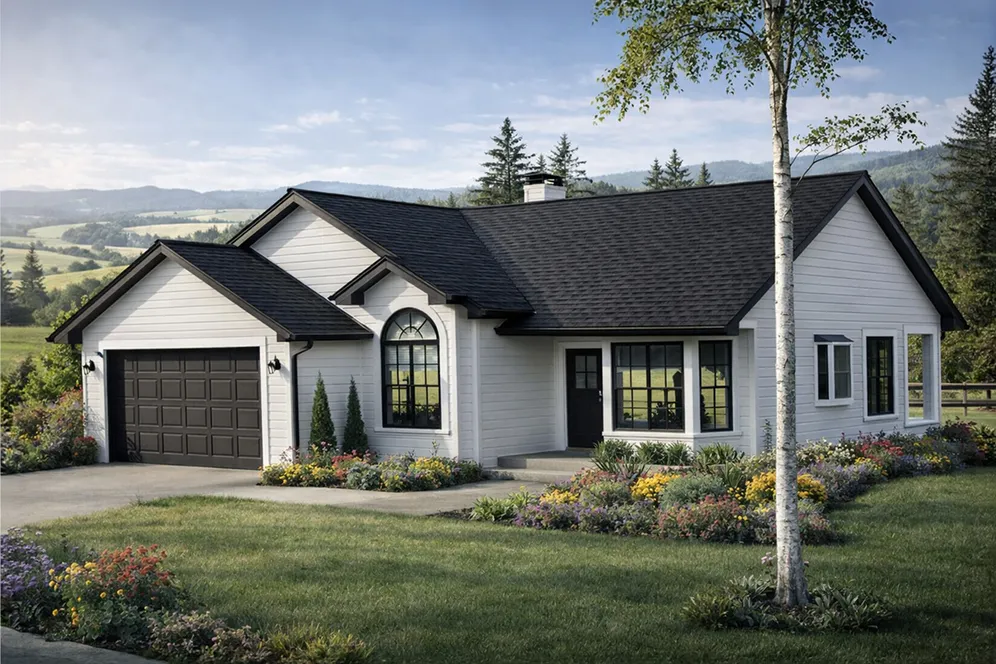 Full Rendering for House Plan #349651