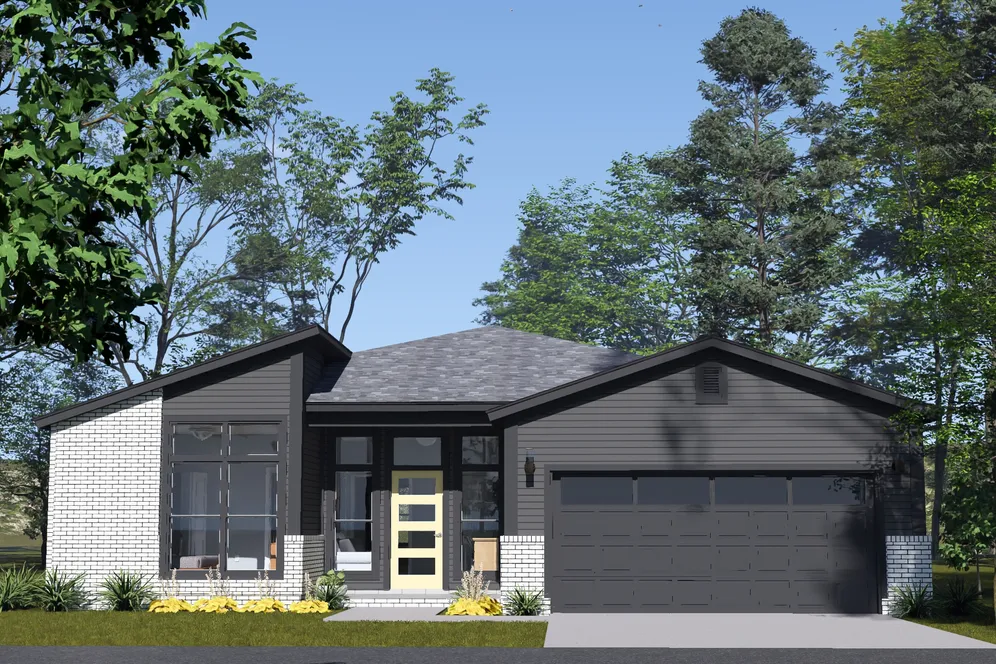 Full Rendering for House Plan #245961