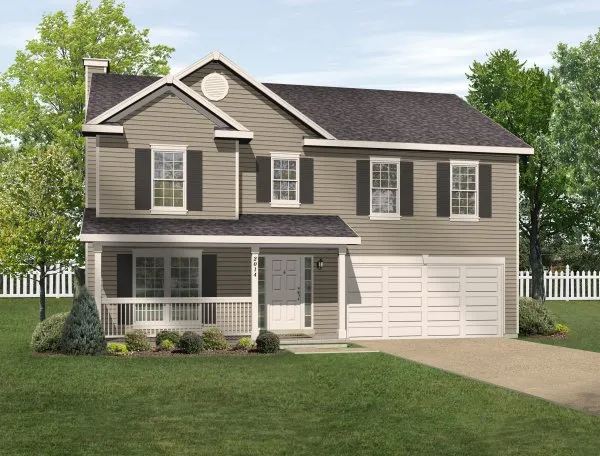 Full Rendering for House Plan #414102