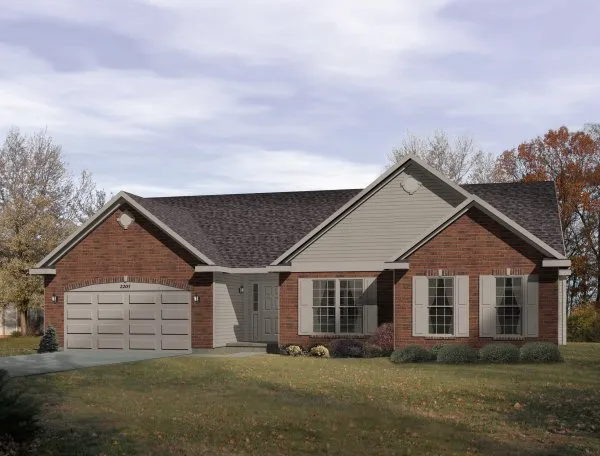 Full Rendering for House Plan #415022