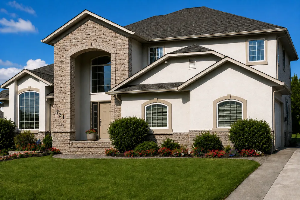 Full Rendering for House Plan #202028