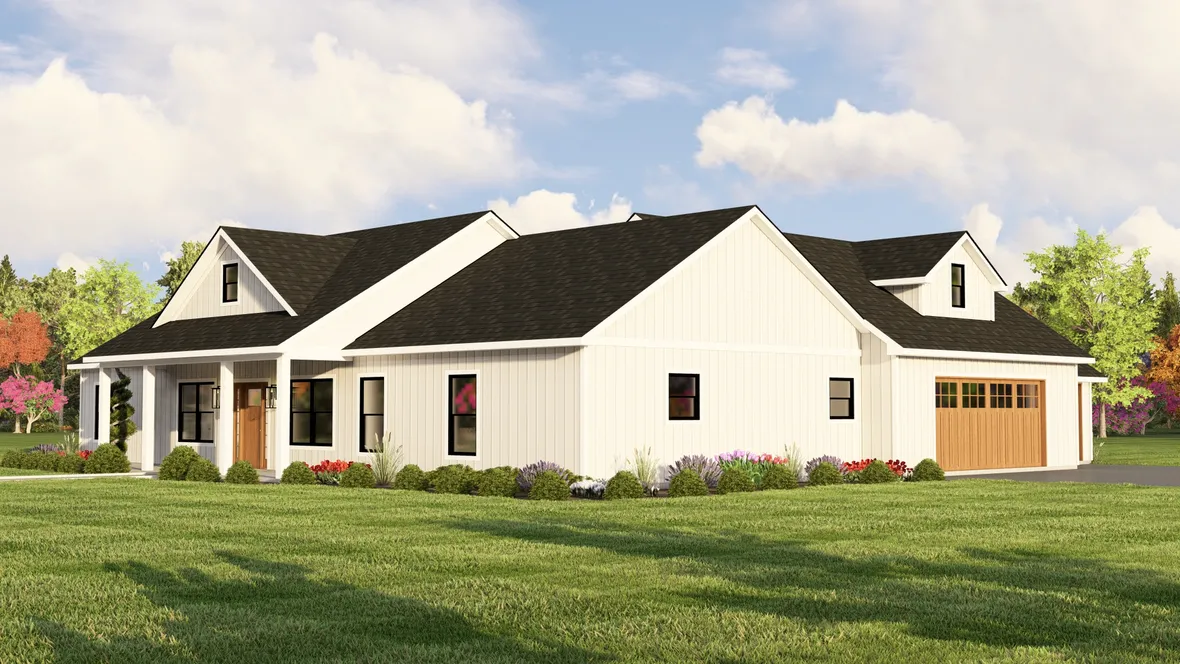 Right Elevation for House Plan #752991