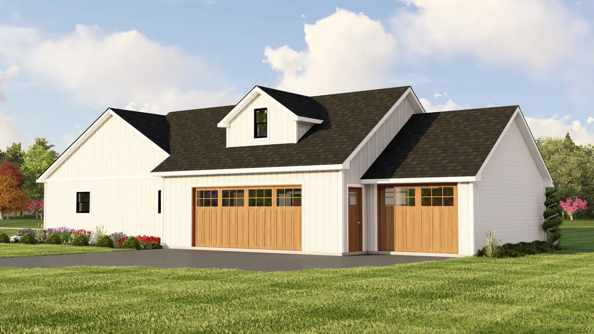 Right Elevation for House Plan #752991