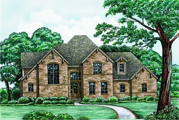 Full Rendering for House Plan #150819
