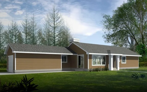 Full Rendering for House Plan #234129