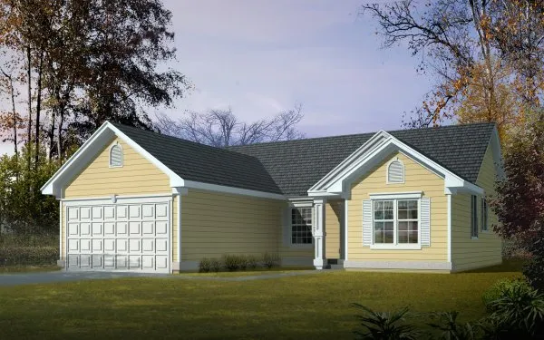 Full Rendering for House Plan #237112