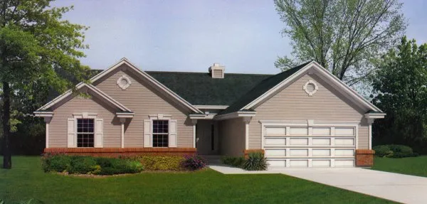 Full Rendering for House Plan #231139