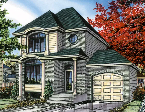Full Rendering for House Plan #420913
