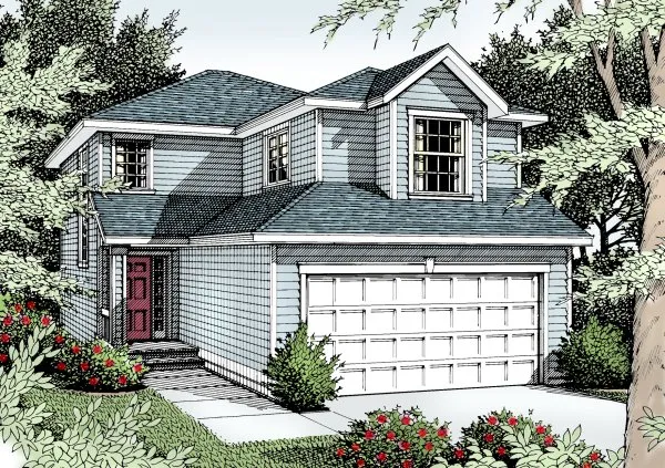 Full Rendering for House Plan #233249