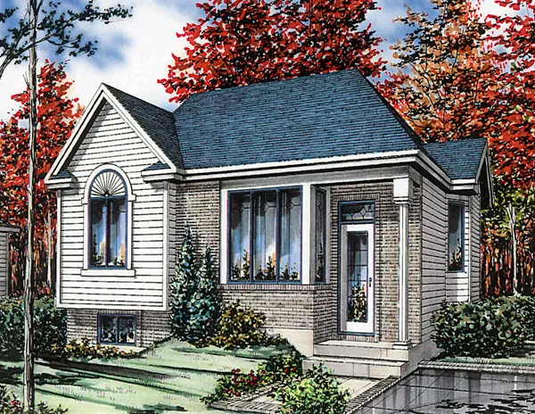 Full Rendering for House Plan #420123