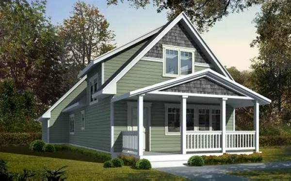 Full Rendering for House Plan #239125