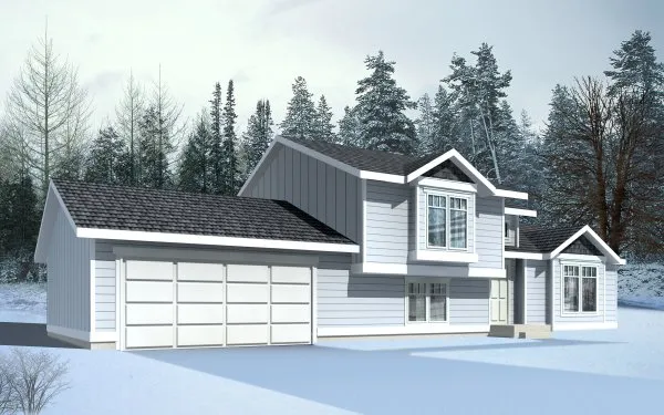 Full Rendering for House Plan #233015