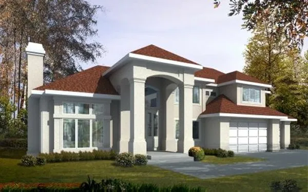 Full Rendering for House Plan #239026
