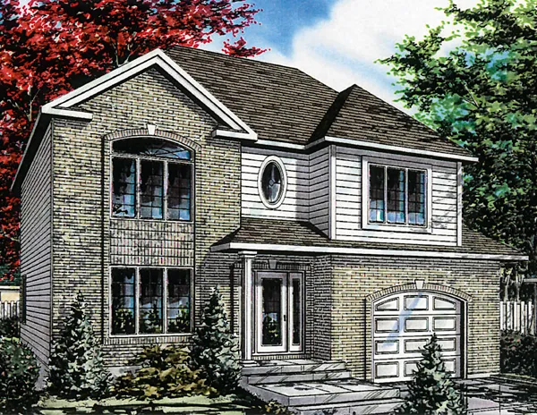 Full Rendering for House Plan #420233