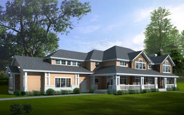 Full Rendering for House Plan #230299