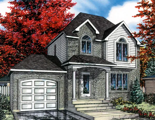 Full Rendering for House Plan #420043