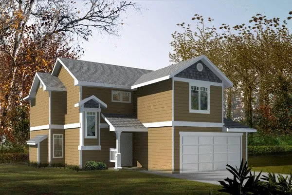 Full Rendering for House Plan #238299