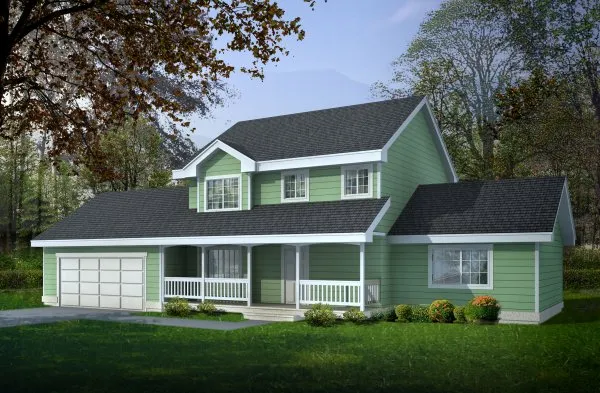 Full Rendering for House Plan #233199