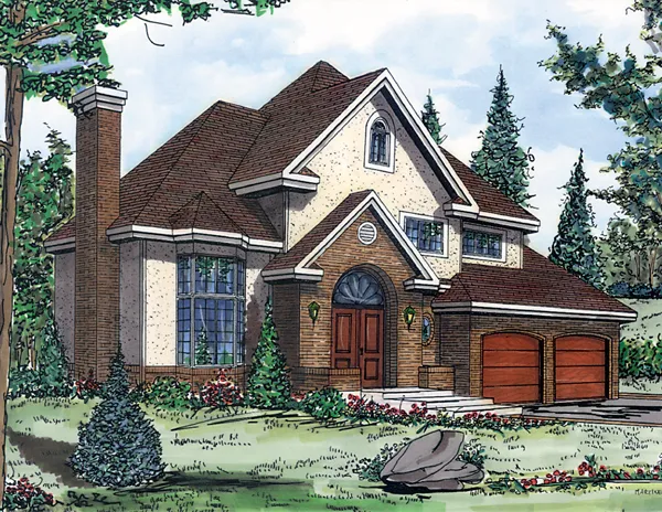 Full Rendering for House Plan #420753
