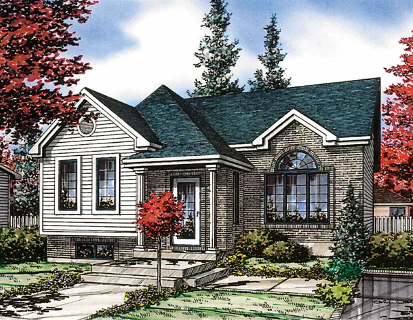 Full Rendering for House Plan #420463