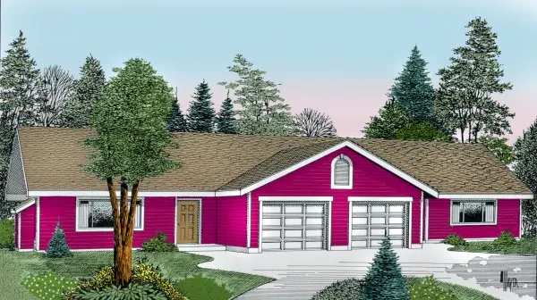 Full Rendering for House Plan #237101