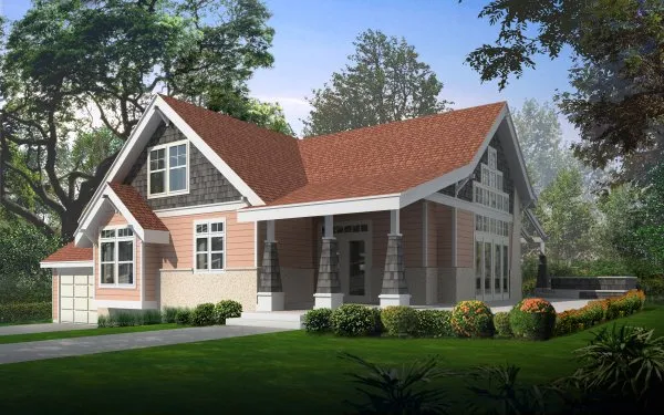 Full Rendering for House Plan #234121