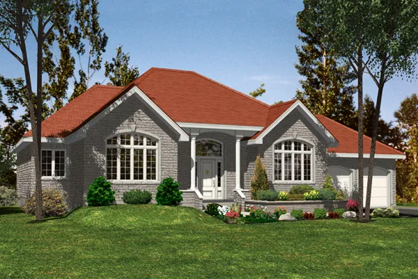 Full Rendering for House Plan #420714