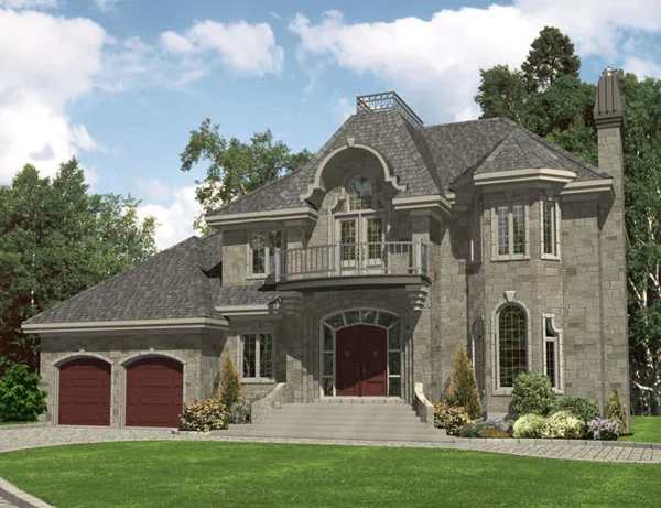 Full Rendering for House Plan #420124