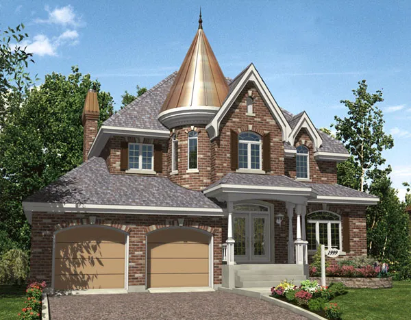 Full Rendering for House Plan #420324