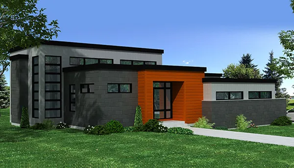 Full Rendering for House Plan #423824