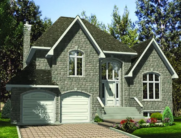 Full Rendering for House Plan #420924