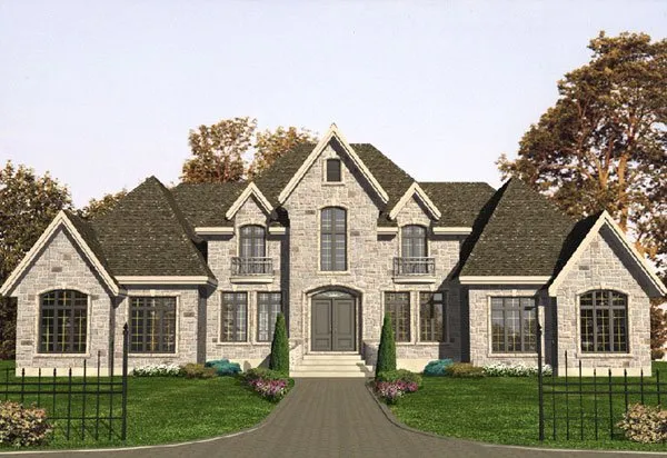 Full Rendering for House Plan #420334