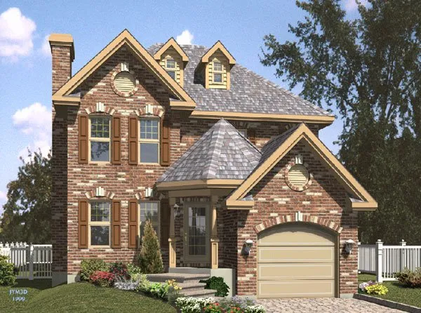 Full Rendering for House Plan #420834