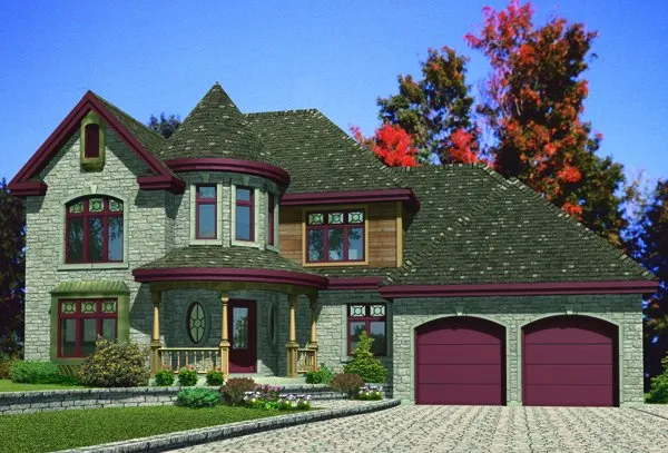 Full Rendering for House Plan #420934