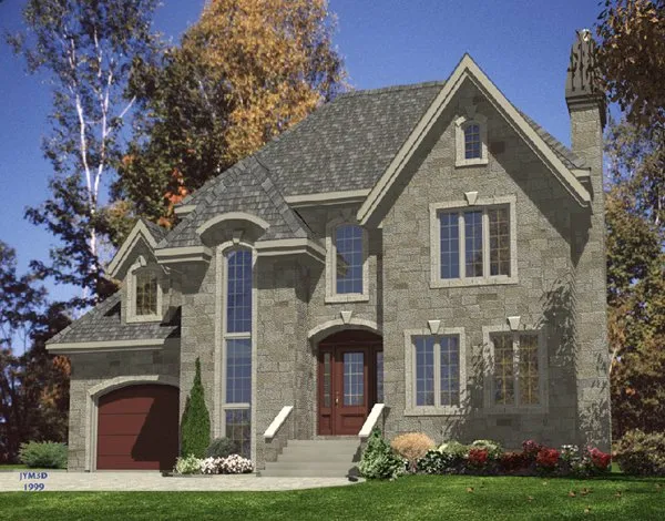 Full Rendering for House Plan #420044