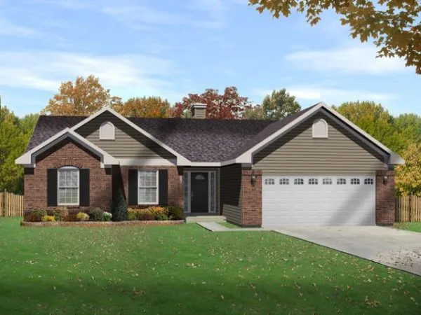Full Rendering for House Plan #413152