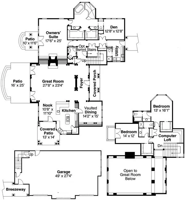 Plan for House Plan #340441