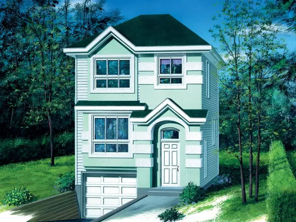 Full Rendering for House Plan #174293