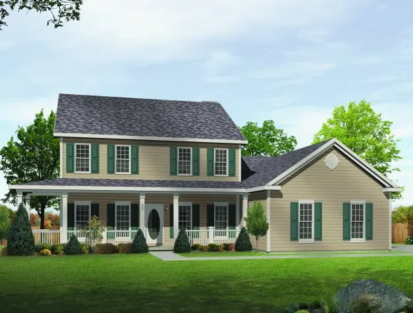 Full Rendering for House Plan #415352